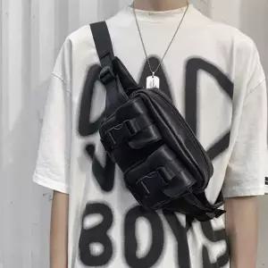 여자 캐주얼 크로스백 힙색 허리 가방 허리색