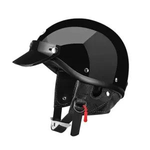 반모 오토바이  소두핏 오픈페이스 클래식 스쿠터 통풍 헬멧 배달 스냅백헬멧