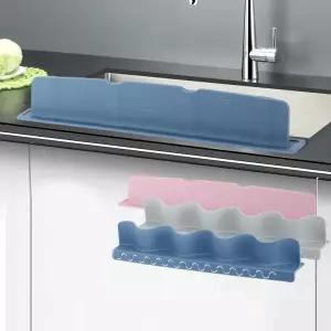 실리콘 싱크대물막이 물튀김방지 설거지물받이 가림막