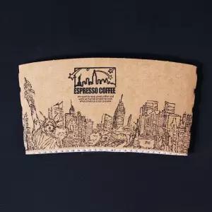 컵홀더 뉴욕 테이크아웃 종이 커피 300/390ml(10/13온스) 1000개