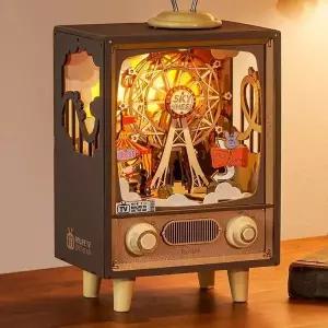 크리스마스회전목마 소품 스노우볼 워터볼 뮤직박스