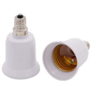 2PCS E12 ~ E27 Led 조명 램프 홀더 변환기 나사 전구 소켓 어댑터 LED 절약 빛 할로겐 램프베이스 3A 220V