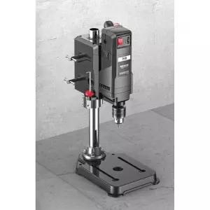 일본 미니 탁상 드릴링머신 기계 변속 바이스 전동