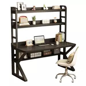 학생책상 서재 원목 선반 발받침대 중고등학생 우드