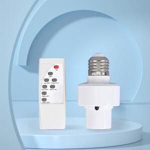 2025 뜨거운 적외선 스마트 컨버터블 LED 램프 홀더, IR 리모컨 포함, 게으른 사람 편의성, E27 AC85-265V