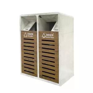 공원 쓰레기통 야외 원목 공원쓰레기통 호텔 대리석