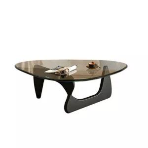 원목 강화 좌식테이블 좌탁 탁자 라운지 카페 투명