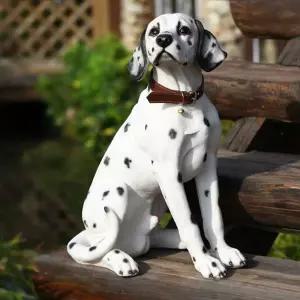 강아지조각상 달마시안 대형견 피규어 야외 소품 정원