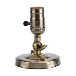 빈티지 라이트 거치대 벽 램프 베이스 소켓, 홈 침실 식당 장식, 스위치 포함, E26, 220V