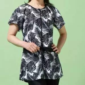 쿠기 여성 래쉬가드 중년 수영복 비치웨어 레쉬가드