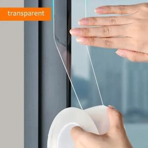 고강도 방풍 창 씰링 테이프 자체 접착 스트립 방진 방수 이동식 DIY 도어 날씨 스트리핑