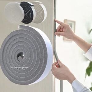 2m 폼 창 씰링 스트립 방풍 방음 도어 날씨 스트리핑 방진 자체 접착 테이프 솔기