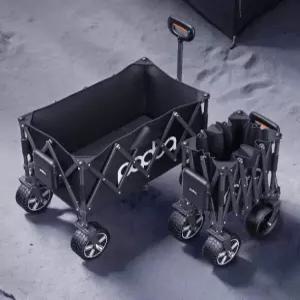 파도아 3세대 전동 캠핑웨건 피크닉 폴딩 트레일러 카트