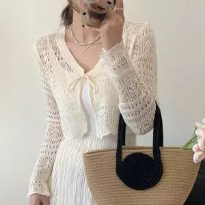 뜨개볼레로 미니가디건 에어컨자외선차단 니트