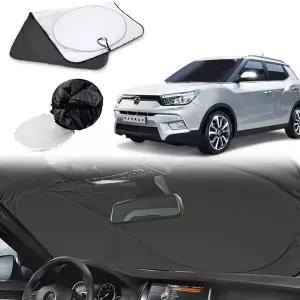 차량용 WLO293Y3 햇빛가리개 티볼리 자동차 앞유리커버 운전석 썬바이저 가림막