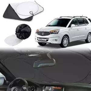 차량용 GYC303R4 햇빛가리개 코란도투리스 자동차 앞유리커버 운전석 썬바이저 가림막