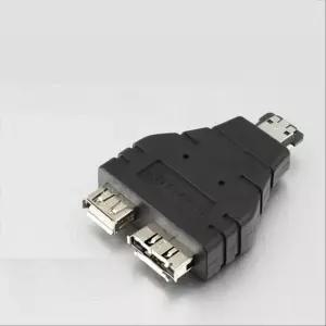 SATA 젠더 eSATA 변환 Y형 eSATA M to SATA F USB A