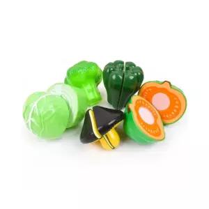 옆집샵  브로콜리 썰기세트  싹뚝썰기 과일모형 야채모형 소꿉놀이 주방놀이 소품