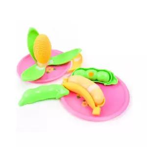 옆집샵  껄질까기 썰기세트  싹뚝썰기 과일모형 야채모형 소꿉놀이 주방놀이 소품