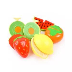 옆집샵  멜론 썰기세트 싹뚝썰기 과일모형 야채모형 소꿉놀이 주방놀이 소품