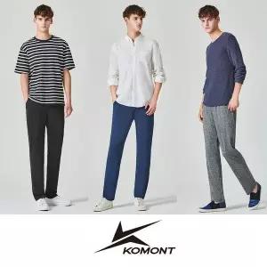 [NS홈쇼핑]코몽트 남성 릴렉스 쫀득 팬츠 3종[35706265]