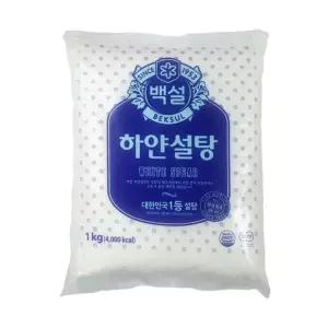 CJ 하얀설탕 1Kg X 16개 (1박스)