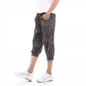 여자 여름철 시원한 쿨 아이스 호피그레이 7부바지