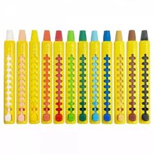 옆집샵 어린이 크레파스 유아 크레용 색칠 공부가 즐거워지는 미술 활동 어린이집 준비물