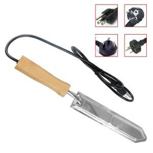 1PC EUUKUSAU 플러그 가열 전기 꿀벌 나이프 커터 온도 조절 Uncapping Scraper Bee Extractor 양봉가 도
