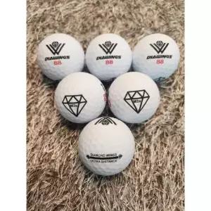 골프공 다이아윙스 M3x 장타 비거리 고반발 볼 무광화이트 6구 투명케이스 포장) 스노우볼. TA3799255