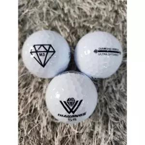 골프공 다이아윙스 M3 장타 비거리 고반발 볼 유광화이트 3구 투명케이스 포장)...... TA3799222