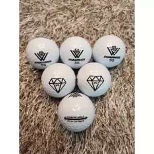 골프공 다이아윙스 M3 장타 비거리 고반발 볼 유광화이트 6구 투명케이스 포장).... TA3799225