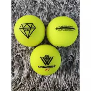 골프공 다이아윙스 M3x 장타 비거리 고반발 볼 무광옐로우 3구 투명케이스 포장) 레몬볼.... TA3799250