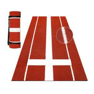 야구 피칭연습 잔디 타석 배팅 빨강 방지 트레이닝 야구네트 스탠드 휴대용 피칭 연습용