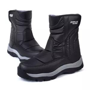 남성 방한 패딩부츠 겨울 안감 털신발 생활방수