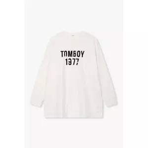 [STUDIO TOMBOY](대구신세계)[사우스시티단독]9176122974 레터링 프린트 슬럽 티셔츠 (9176122974CT)