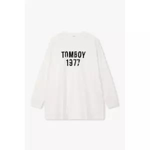 [STUDIO TOMBOY](대구신세계)레터링 프린트 슬럽 티셔츠(9176122974)