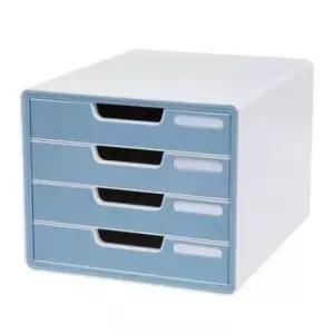 [문구/오피스] 문서서랍 4단 서류보관파일트레이 민트