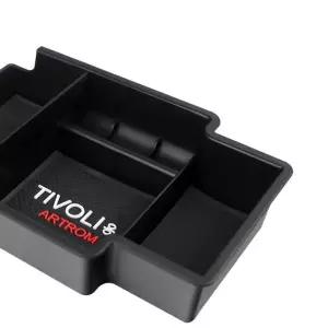 [셀러에이드]티볼리 전용 트레이콘솔 콘솔박스 수납박스 수납함