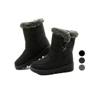 빵빵한 기모안감 양털 부츠 스노우 방한 앵클