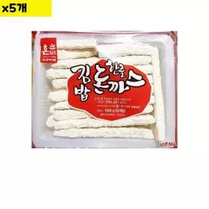 식자재 도매 유통 한맥 김밥돈까스 30개 1Kg x5개