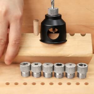 목공용 직선 홀 드릴링 가이드, 수직 고정구 포켓 지그 포지셔너, 앵글 로케이터 도웰링