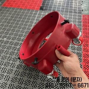 탈착식 롤링 버킷 돌리 360 ° 회전 캐스터 디테일 키트 바퀴 보관 토트 삽입 잠금