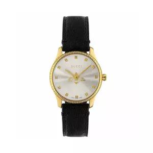 YA1265023 G타임리스 여성 가죽 쿼츠 29mm