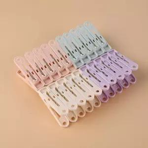 소형 클립 세트 집게 20개 밀봉 정리 건조 다용도 문서 빨래 포장 봉지