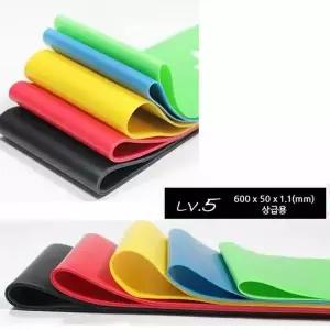 라텍스 상급용 루프밴드(엉짱밴드) 검정 두께 1.1mm