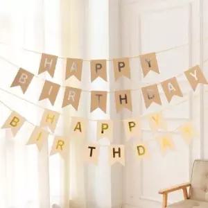 셀프인테리어 키밍 생일 파티 가랜드 해피벌스데이 인테리어 소품