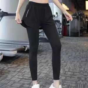 땀복 여성 일체형 레깅스 반바지 스포츠웨어 스마트폰 포켓