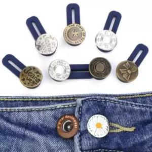 허리늘림후크 바지 허리 늘림 확장 실리콘 고리 단추