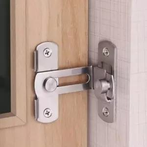 안전문걸이 미닫이문 코너 문걸쇠 걸고리 슬라이딩도어 잠금장치